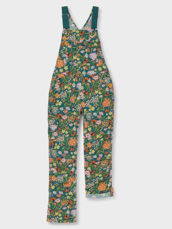 Duluth Trading Co Denim - NWT Duluth Trading Midnight Green  Monarchs Heirloom Gardening Bib Overalls XL